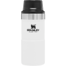 Термокружка Stanley Classic Trigger Action One Hand 2.0, 0,25 л, белая