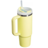 Термокружка Stanley Quencher H2.0 0,88 л (10-11912-086), желтая, с трубочкой