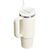 Термокружка Stanley Quencher H2.0 0,88 л с трубочкой, кремовая (10-11912-081)