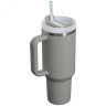 Термокружка Stanley Quencher H2.0 1,18 л (10-11913-075), пепельно-серая, со трубочкой