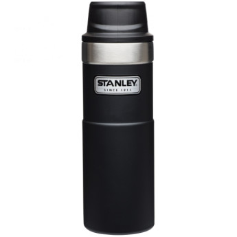 Термокружка Stanley Classic Trigger Action 0,47 л, черная (10-06439-006)
