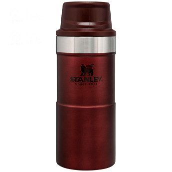 Термокружка Stanley Classic Trigger Action One Hand 2.0, 0,35 л, бордовая